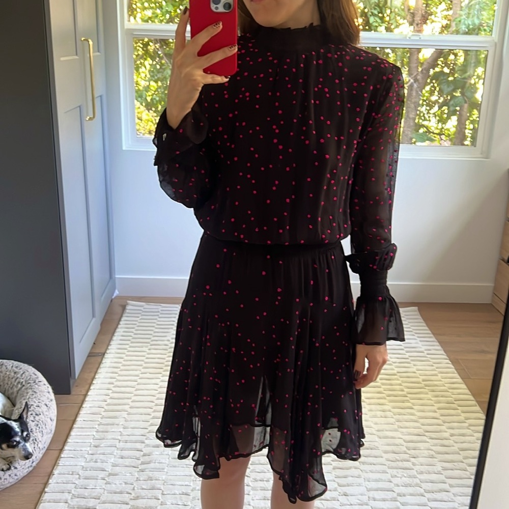 ALLSAINTS Pink Star Dress